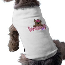 Woof!  Pink Dog Tee