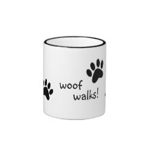 woof walks! mug