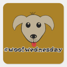 #woofwednesday Sticker