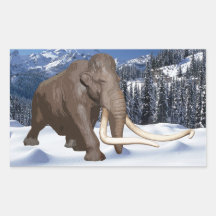 Woolly Mammoth Sticker