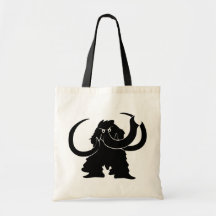 Woolly Mammoth Tote Bags