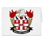 Woolsey Family Crest cards