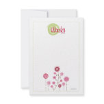 Wooshi Hair Clip Display Cards invitations