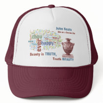 Word Cloud of John Keats' Ode on a Grecian Urn Hats