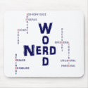 Word Nerd mousepads