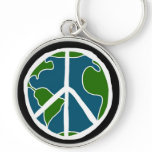 Word Peace keychains