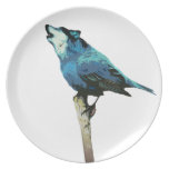 Word - Wolf-Bird Party Plates