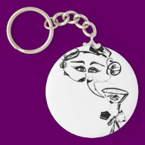 words keychains