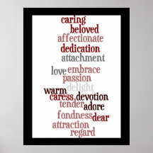 Words of Love Print