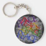 Words of Peace Keychains