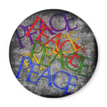 Words of Peace magnets