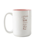 Words of Peace Mug
