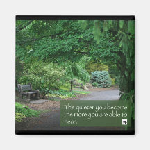 Words of Zen Wisdom Refrigerator Magnets