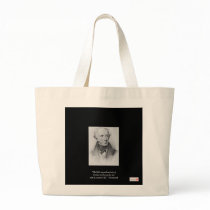 Wordsworth "Little Acts" Quote Organic Canvas Bag