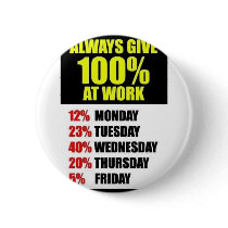 Work 100 % fun buttons