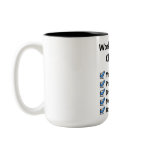 Work at Home Checklist mugs
