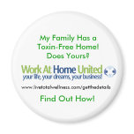 Work At Home United Magnet.