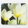 Work Hard Play Hard gifts mousepad Tulips