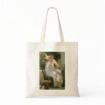 Work Interrupted by William Adolphe Bouguereau Bag