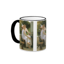 Work Interrupted by William Adolphe Bouguereau Mugs