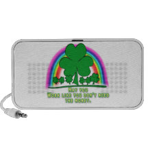 WORK LIKE YOU DON'T NEED THE MONEY -IRISH BLESSING PC SPEAKERS