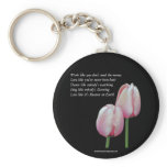 Work Love Dance Sing Live  Affirmation Keychain