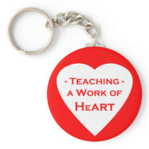Work of Heart Keychain
