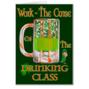 Work the Curse of the Drinking Class cards