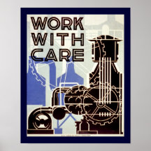 Work With Care Print