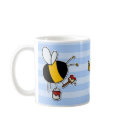 worker bee - painter mugs