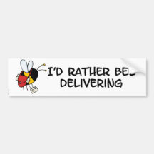 worker bee - postal worker bumper stickers
