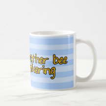 worker bee - postal worker coffee mug
