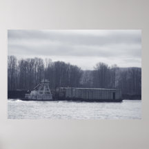 WORKIN' ON THE RIVER PRINT