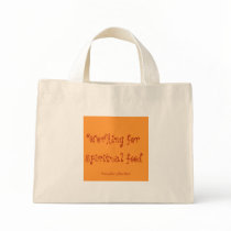 Working for spiritual food Bag