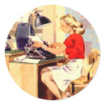 Working Girl Stickers