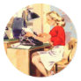 Working Girl Stickers