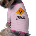 Working Is For People Who Don't Promote Feminism pet clothing