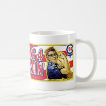 Working Mothers for McCain Palin Mugs