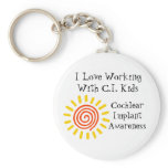 Working with CI kids keychain