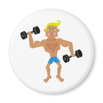 Workout magnets