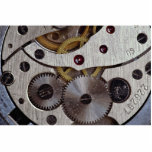 Works of a pocket watch texture photo sculptures