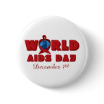 World AIDS Day buttons