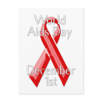 World Aids Day Post Cards