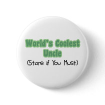 World's Coolest Uncle Button