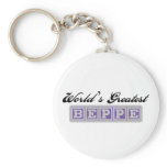 World's Greatest Beppe Key Chain
