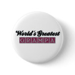 World's Greatest Grampa (Burgundy) buttons