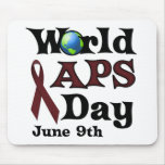 WORLD APS DAY mousepads
