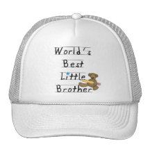 World Best Little Brother Tshirts and Gifts Trucker Hats