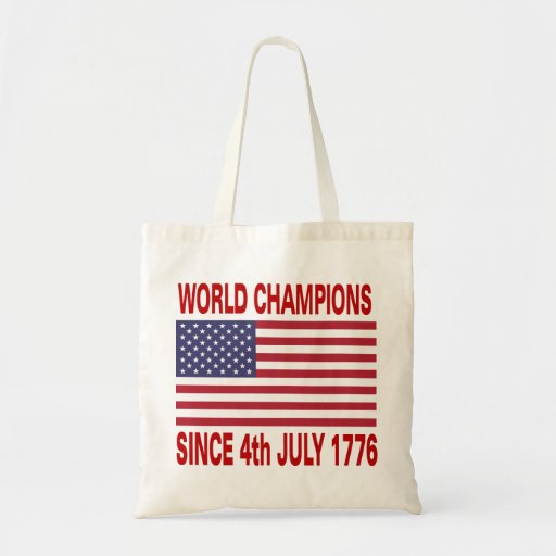 World champions since 1776 bag
