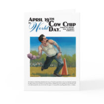 World Cow Chip Day Card